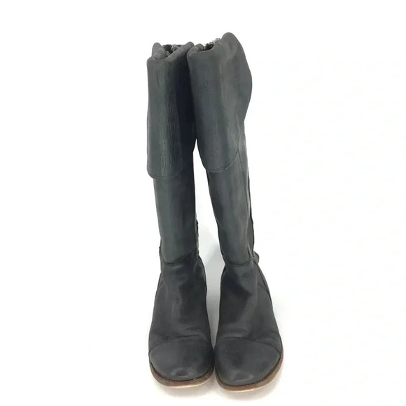 Jeffrey Campbell Pirate Steampunk Zipped Tall laced boots - Picture 4 of 8